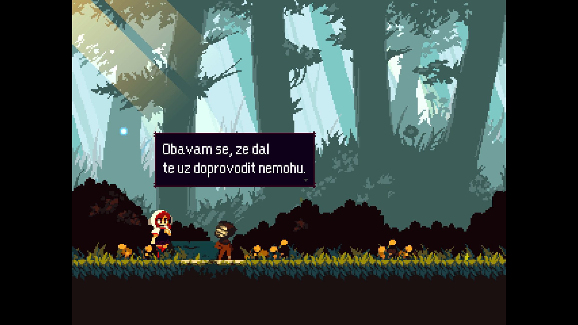 Ukázka českého překladu hry Momodora: Reverie Under The Moonlight