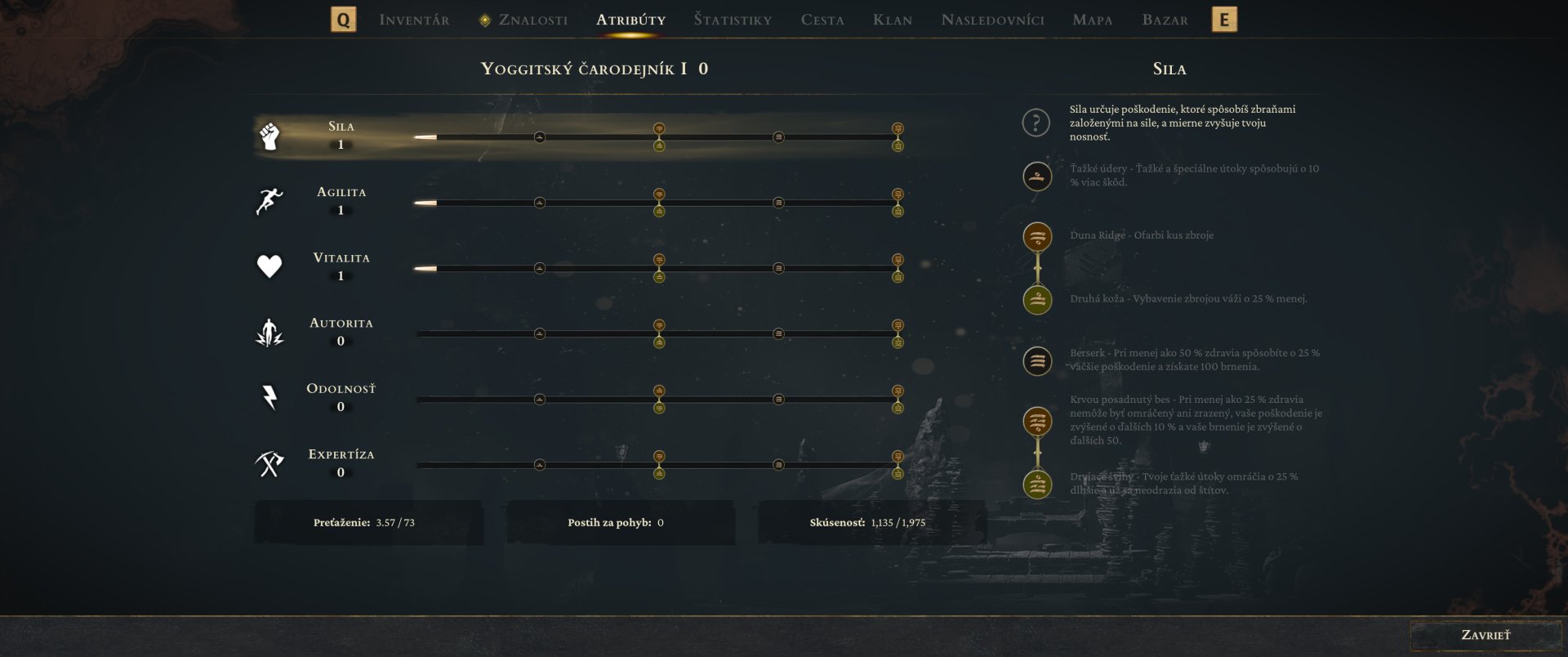 Ukázka českého překladu hry Conan Exiles Enhanced