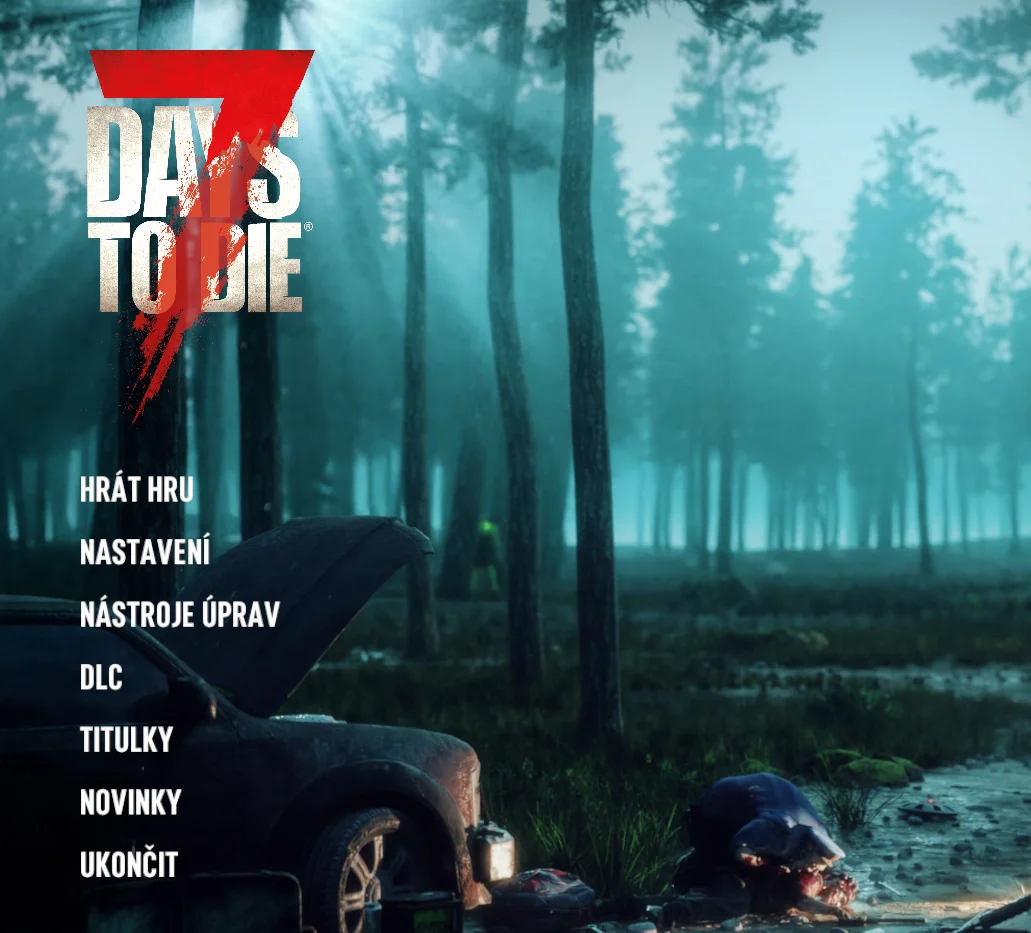 Ukázka českého překladu hry 7 Days to Die 3.0 CZ