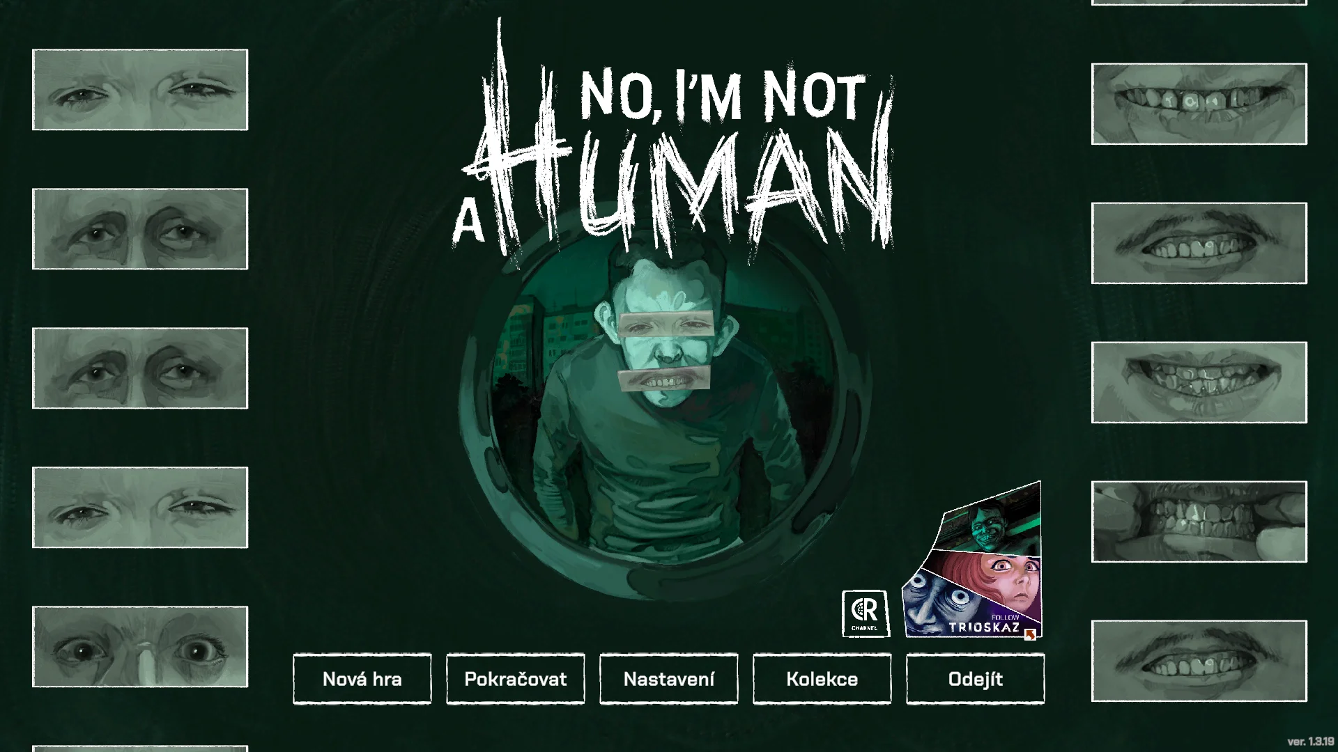Ukázka českého překladu hry No, I'm not a Human
